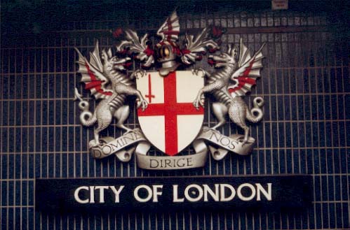 City of London - Schild