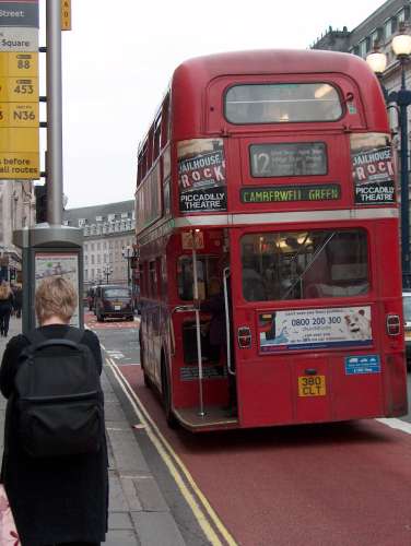 Routemaster -  hinten